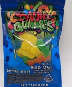 Green Apple Belts – Dank Gummies 500mg THC