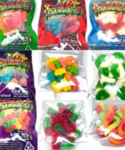 Mixed Apple Belts – Dank Gummies 500mg THC